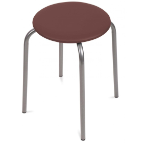 Табурет Эконом-2 арт.ТЭ2/К (круглое сиденье), коричневый Ош
