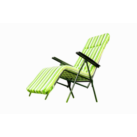 Кресло-шезлонг Альберто-2 арт.с212/91 зеленый зеленый, белый, зеленый