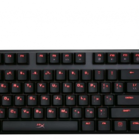 Клавиатура KINGSTON HX-KB1RD1-RU/A5 HyperX Alloy FPS Mechanical Gaming ,MX Red,Backlight,RU