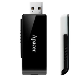 Флеш карта 64GB USB 3.1 Apacer AH350 BLACK