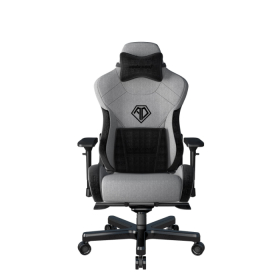 Игровое кресло AD12XLLA-01-GB AndaSeat T-Pro II Premium GRAY&BLACK 4D Armrest 65mm wheels Fabric Ош
