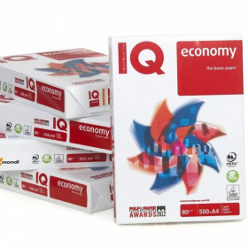 Офисная бумага IQ economy А4, 500 листов, 80 гр/м2 Ош