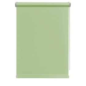 Рулонная штора Эрмитаж, ткань Шантуг, цвет зеленый(ST176), 100х180