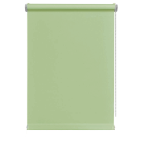Рулонная штора Эрмитаж, ткань Шантуг, цвет зеленый(ST176), 60х180