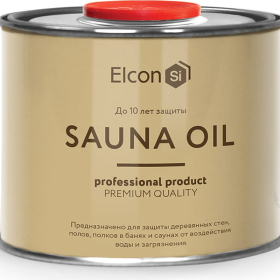 Масло для полков Sauna Oil (0,5л) ELCON