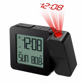Часы проекционные Oregon Scientific RM338PX, с термометром, черные Ош