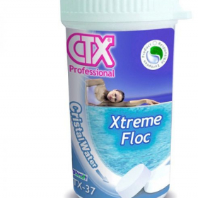 Флокулянт высококонцентрированный CTX 37 Xtreme floc в таблетках 20 гр., двойного действия фасовка 1 кг/л