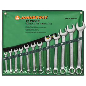 JonnesWay W26112SA Набор ключей гаечных комбинированных в сумке, 10-32 мм, 12 предметов