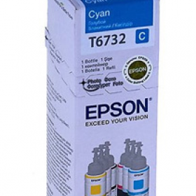 Картридж Epson T6732 Cyan (Для L800/805/810/850/1800) СНПЧ