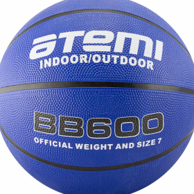 Мяч баскетбольный Atemi, р. 7, резина, 8 панелей, BB600 Ош