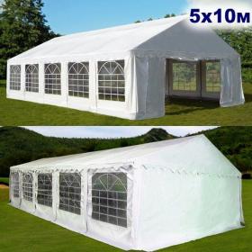 Садовый шатер-павильон 5х10 м AFM-1029W White (5х10)