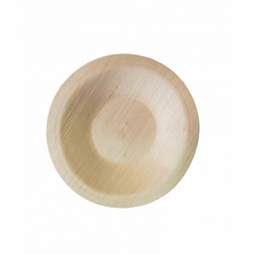 Тарелка деревянная, круглая 100мм