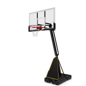 Баскетбольная мобильная стойка DFC STAND54G 136x80cm стекло