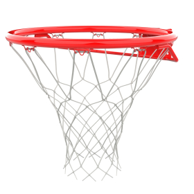 Кольцо баскетбольное DFC R1 45см (18') оранж./красное