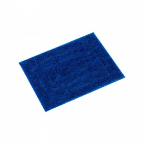 Коврик для ванной GRAMPUS GR-5001-С синий микрофибра 45х2х65 (01201) Ош