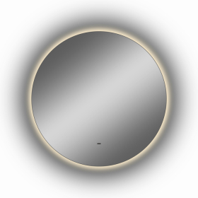Зеркало КОНТИНЕНТ 'Ajour' D 550 с бесконтактным сенсором, теплая подсветка (03821)