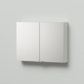 Зеркальный шкаф, Итана City 80 800х150х900 (Белый глянец) (04117) Ош