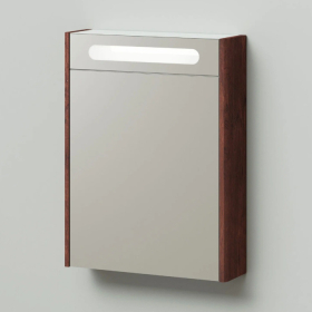 Зеркальный шкаф, Итана Roberto 60 600x170x790 (Белый, глянец) (04158) Ош