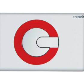 Кнопка CREAVIT Power белая/красная (для инсталляции) (03110)
