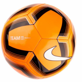 Мяч футбольный Nike Pitch Training размер 5. оранжевый
