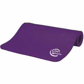 Коврик для йоги и фитнеса Lite Weights LiteWeights 180*61*1см 5420LW, фиолетовый